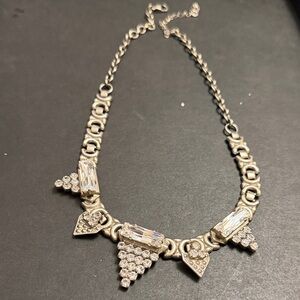 Sorrelli Silver Necklace with Sparkling Accents